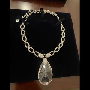 Swarovski Set: necklace, earrings and bracelet.